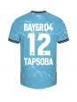 Bayer Leverkusen Edmond Tapsoba #12 Ausweichtrikot 2023-24 Kurzarm